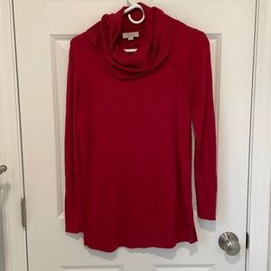 Beautiful Red, Loft Tunic Sweater